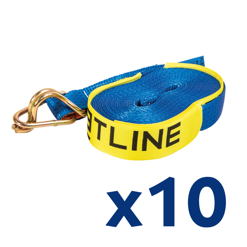 Fleetline Replacement Winch Strap 50mm x 9m 2500kg - 120.0010