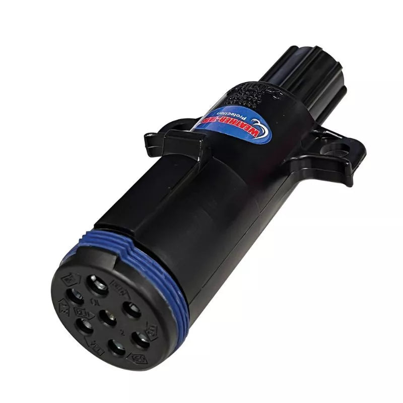 Phillips WEATHER-TITE 7 Way Plug With Bumper Seal - 16-730S