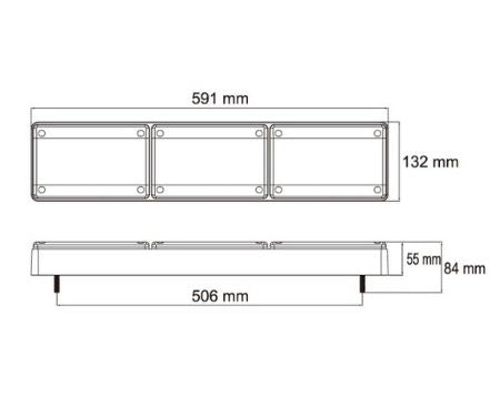 Lucidity Jumbo LED Stop/Tail & Progressive Indicator Lamp - 26007PARR-BV