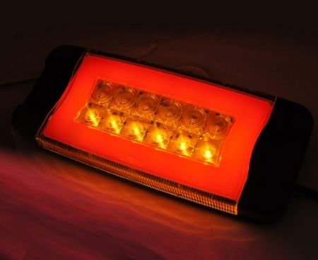 Lucidity 26059CAR-V LED GloTrac Stop/Tail & Indicator Combination Lamp - Each