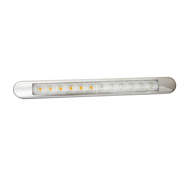 Lucidity Slim Line LED Stop/Tail & Indicator Lamp w/ Stainless Bezel - Each