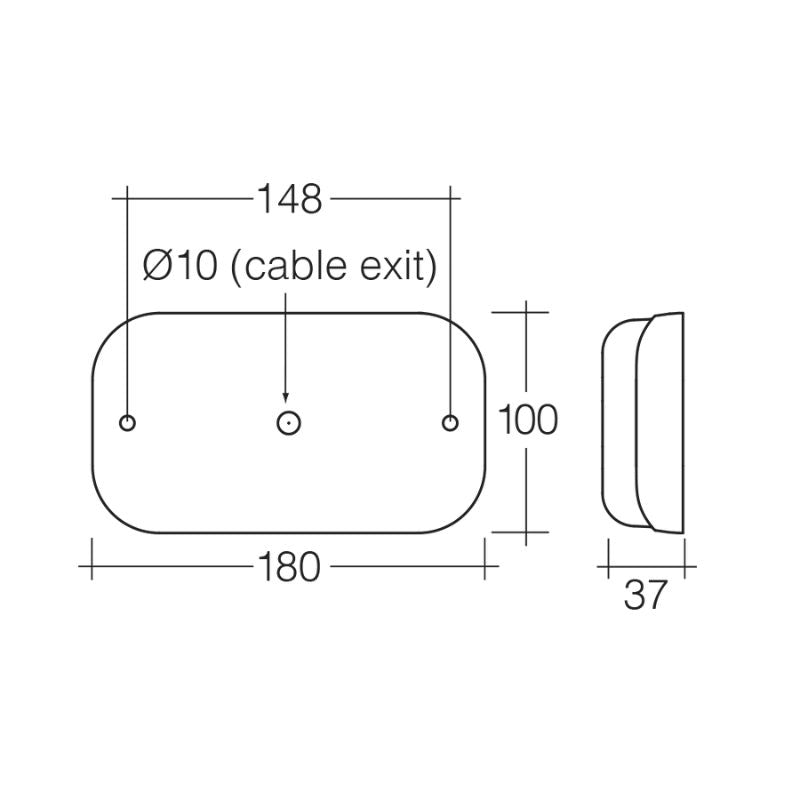 Narva 94140BL Stop/Tail/Indicator Lamp - Each