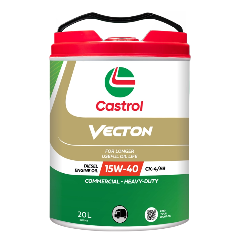 Castrol Engine Oil Vecton 15W-40 CK-4/E9 20L - 3413003CA
