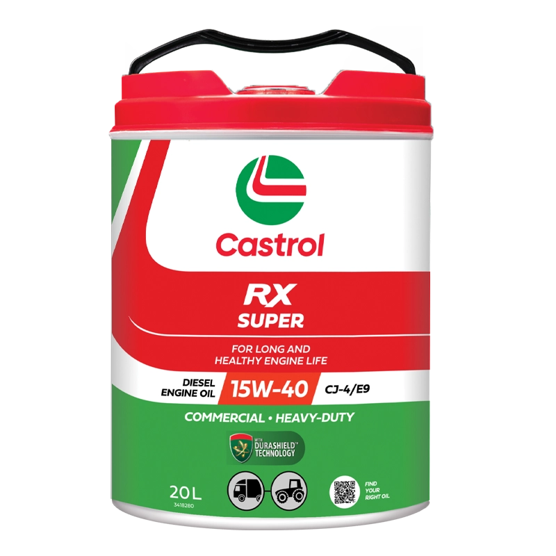 Castrol Engine Oil RX Super 15W-40 CJ-4/E9 20L - 3418280CA