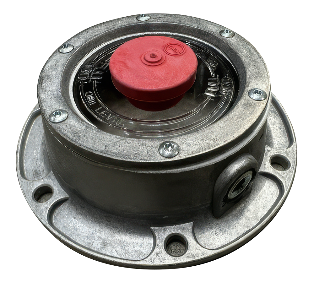 Hub Cap 6 Hole suit Dana Steer Axle - 400.4095