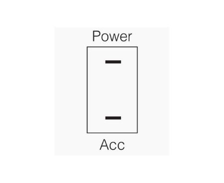 Narva Toggle Switch Off/On SPST 20 Amp at 12V - 60060BLNA