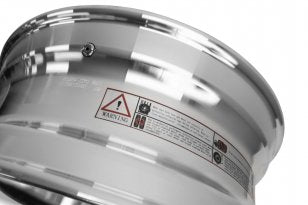 Fleetline Aluminium Wheel 22.5" X 8.25" Mill Finish - 710.0030