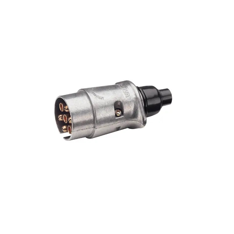Narva Large Round 7 Pin Trailer Plug - 82161NA