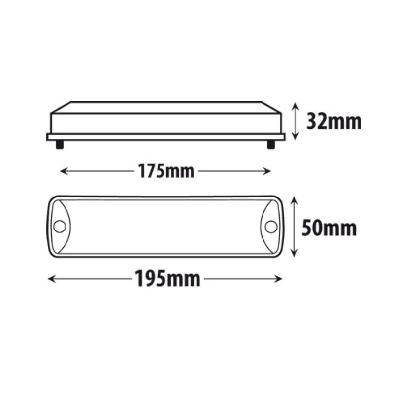 Roadvision BR200 Series Stop/Tail/Indicator/Reverse - Pair