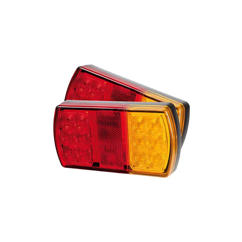 Roadvision BR207 Series 12V LED Stop/Tail/Indicator - Pair
