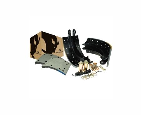 Meritor Premium 16.5" x 6" Steer Brake Shoe & Hardware Kit - KSMA2124715QP
