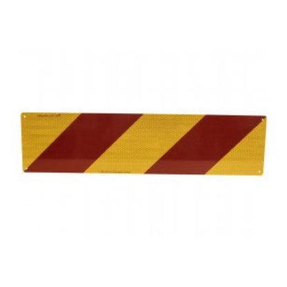Fleetline Aluminium Chevron Rear Marker 600 x 150mm Class 400 - Pair