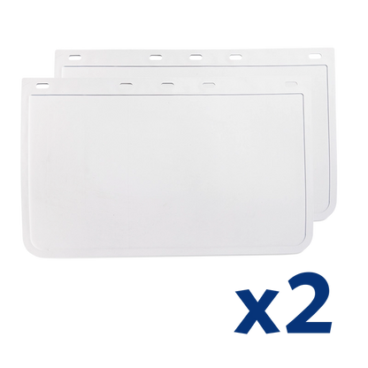 Fleetline 608 x 453 Mudflap Universal Plain White - 24X18