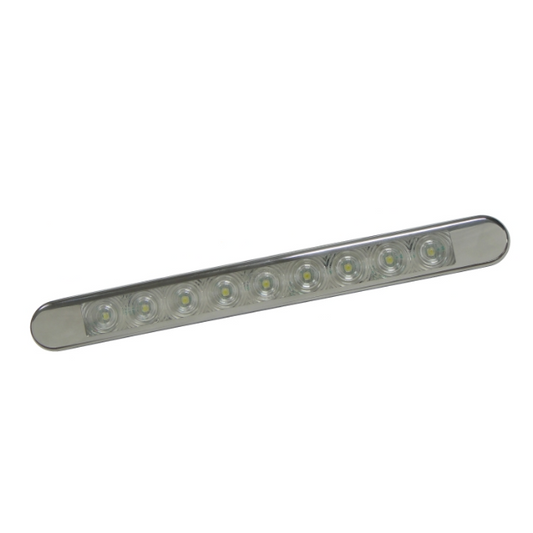 Lucidity Slim Line Surface Mount LED Clear Lens Stop/Tail Lamp - Each