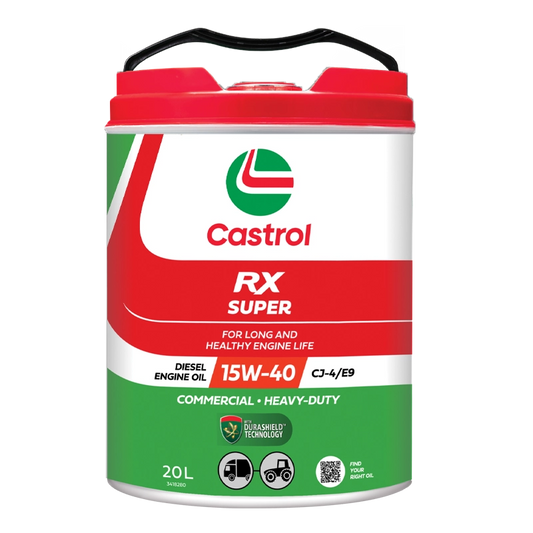 Castrol Engine Oil RX Super 15W-40 CJ-4/E9 20L - 3418280CA