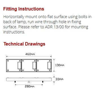 460ARWM fitting guide