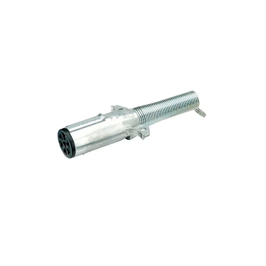 Narva 7 Pin Heavy-Duty Round Metal Trailer Plug - 82194