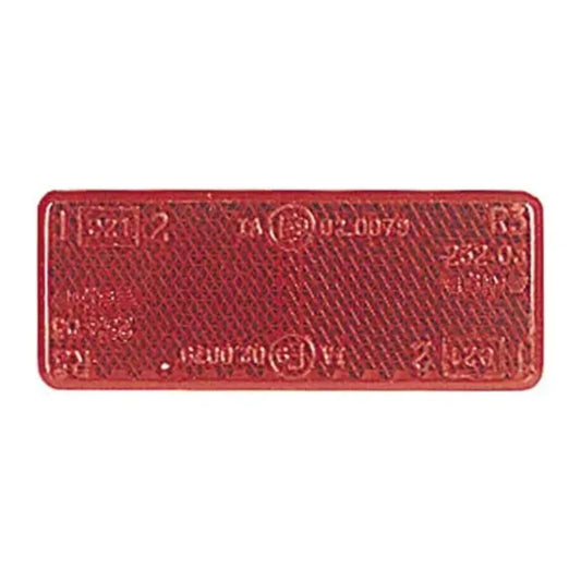 Narva 84037 Red Retro Reflector - Each