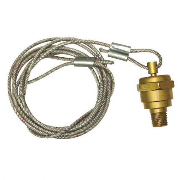 Air Tank Drain Valve and Cable - 1/4 NPT Thread- 1421.60