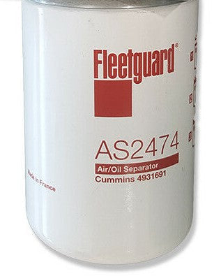 Fleetguard Air Oil Separator Filter suit Cummins - AS2474 – Truckline