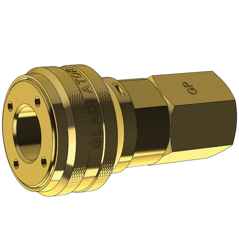 Female Trailer Coupling, Female Thread - Sealing