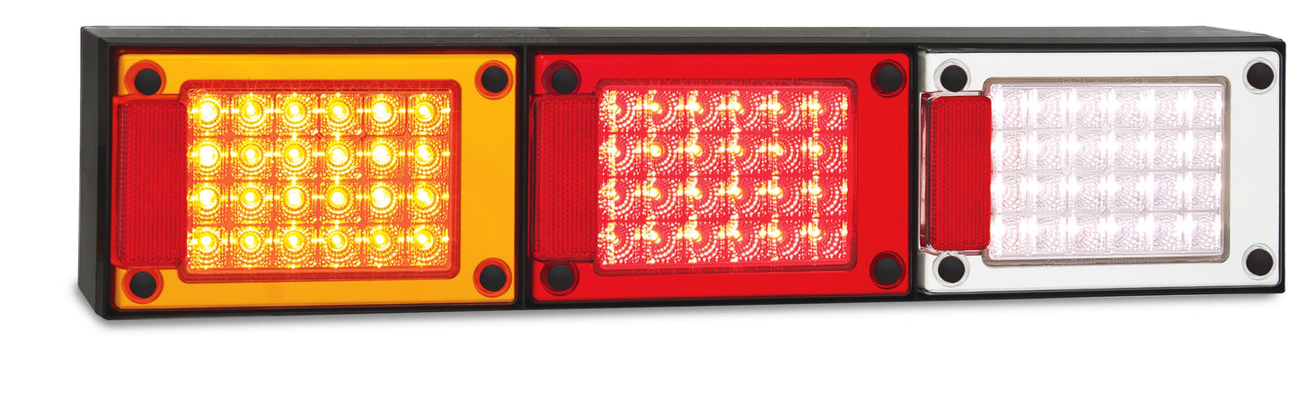 LED Autolamps J3BARWM Jumbo Stop/Tail, Indicator & Reverse Lamp