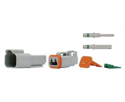 LV Automotive LV2006 2 Way DT Type Connector Kit - 5 Pack